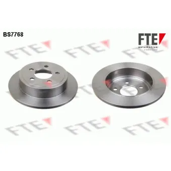 FTE BS7768 - Jeu de 2 disques de frein arrière