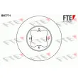 FTE BS7771 - Jeu de 2 disques de frein avant