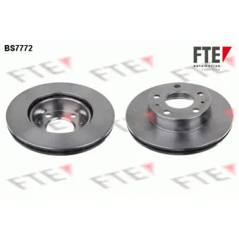 FTE BS7772 - Jeu de 2 disques de frein avant