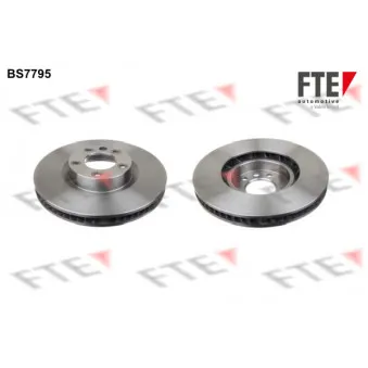 FTE BS7795 - Jeu de 2 disques de frein avant