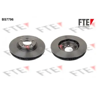 FTE BS7796 - Jeu de 2 disques de frein avant
