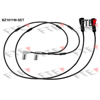 Contact d'avertissement, usure des plaquettes de frein FTE BZ1011W-SET