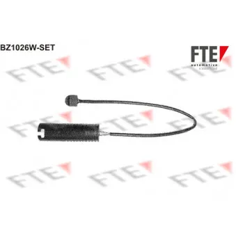FTE BZ1026W-SET - Contact d'avertissement, usure des plaquettes de frein