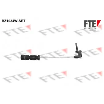 Contact d'avertissement, usure des plaquettes de frein FTE BZ1034W-SET pour MAN F2000 C 250 Turbo-D - 150cv