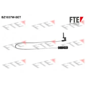 FTE BZ1037W-SET - Contact d'avertissement, usure des plaquettes de frein