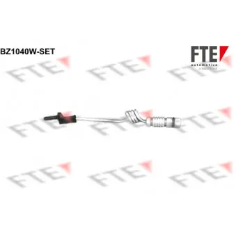 FTE BZ1040W-SET - Contact d'avertissement, usure des plaquettes de frein