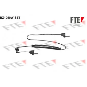 Contact d'avertissement, usure des plaquettes de frein FTE BZ1050W-SET pour MAN F90 R 420ti,19/T - 415cv