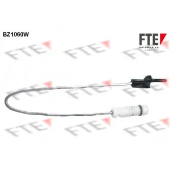 FTE BZ1060W - Contact d'avertissement, usure des plaquettes de frein