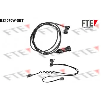 Contact d'avertissement, usure des plaquettes de frein FTE BZ1070W-SET pour SCANIA 4 - series T 124 C/420 - 420cv