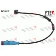 FTE BZ1081W-SET - Contact d'avertissement, usure des plaquettes de frein