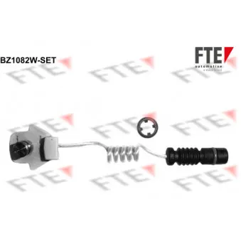 Contact d'avertissement, usure des plaquettes de frein FTE OEM 1635401317