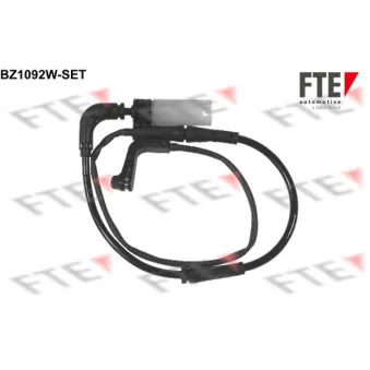 FTE BZ1092W-SET - Contact d'avertissement, usure des plaquettes de frein