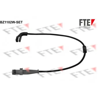 FTE BZ1102W-SET - Contact d'avertissement, usure des plaquettes de frein