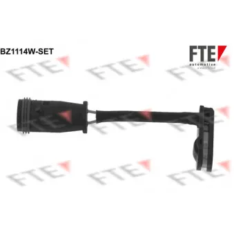 FTE BZ1114W-SET - Contact d'avertissement, usure des plaquettes de frein