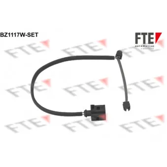 FTE BZ1117W-SET - Contact d'avertissement, usure des plaquettes de frein