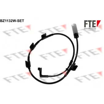 FTE BZ1132W-SET - Contact d'avertissement, usure des plaquettes de frein