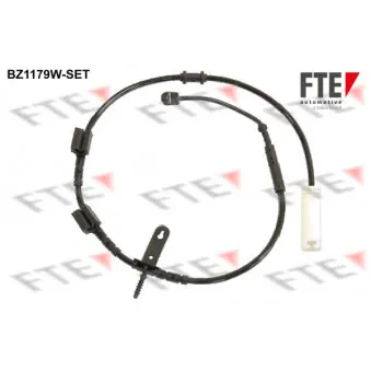 FTE BZ1179W-SET - Contact d'avertissement, usure des plaquettes de frein