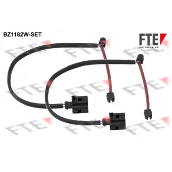 FTE BZ1182W-SET - Contact d'avertissement, usure des plaquettes de frein