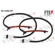 FTE BZ1190W-SET - Contact d'avertissement, usure des plaquettes de frein