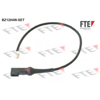 FTE BZ1204W-SET - Contact d'avertissement, usure des plaquettes de frein