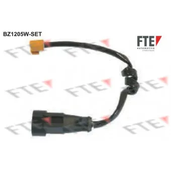 FTE BZ1205W-SET - Contact d'avertissement, usure des plaquettes de frein
