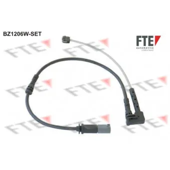 FTE BZ1206W-SET - Contact d'avertissement, usure des plaquettes de frein
