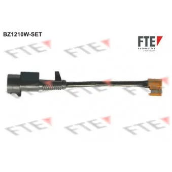 FTE BZ1210W-SET - Contact d'avertissement, usure des plaquettes de frein