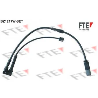 FTE BZ1217W-SET - Contact d'avertissement, usure des plaquettes de frein