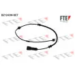 FTE BZ1243W-SET - Contact d'avertissement, usure des plaquettes de frein