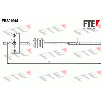 Tirette à câble, frein de stationnement FTE OEM 46410282
