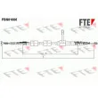 FTE FBS01006 - Tirette à câble, frein de stationnement