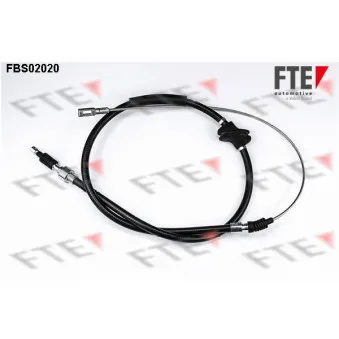 Tirette à câble, frein de stationnement FTE FBS02020