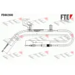 FTE FBS02080 - Tirette à câble, frein de stationnement