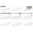 FTE FBS02084 - Tirette à câble, frein de stationnement