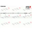 FTE FBS02088 - Tirette à câble, frein de stationnement