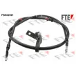 FTE FBS02091 - Tirette à câble, frein de stationnement