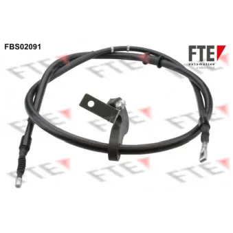 Tirette à câble, frein de stationnement FTE OEM 8A0609701A