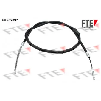 FTE FBS02097 - Tirette à câble, frein de stationnement