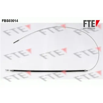FTE FBS03014 - Tirette à câble, frein de stationnement