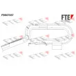 FTE FBS07057 - Tirette à câble, frein de stationnement