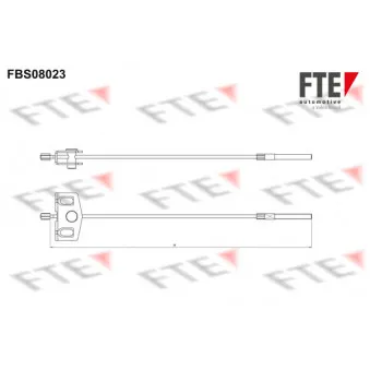 Tirette à câble, frein de stationnement FTE OEM 36402JG00A