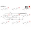 FTE FBS16013 - Tirette à câble, frein de stationnement