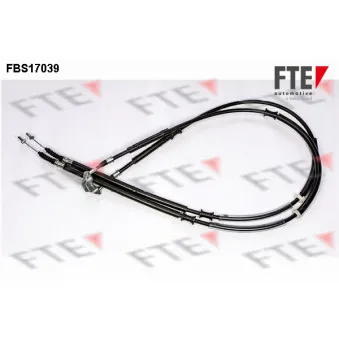 FTE FBS17039 - Tirette à câble, frein de stationnement