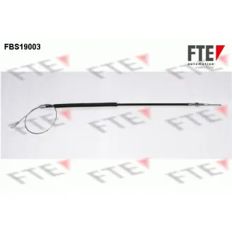 Tirette à câble, frein de stationnement FTE FBS19003