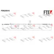 FTE FBS25016 - Tirette à câble, frein de stationnement