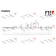 FTE FBS25018 - Tirette à câble, frein de stationnement