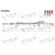 FTE FKS10004 - Tirette à câble, commande d'embrayage