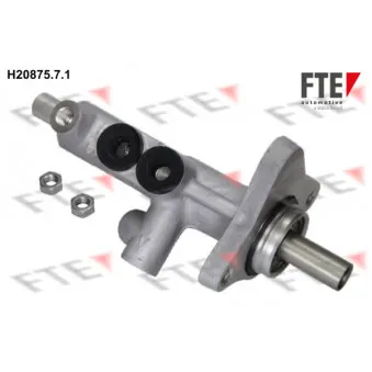 Maître-cylindre de frein FTE H20875.7.1
