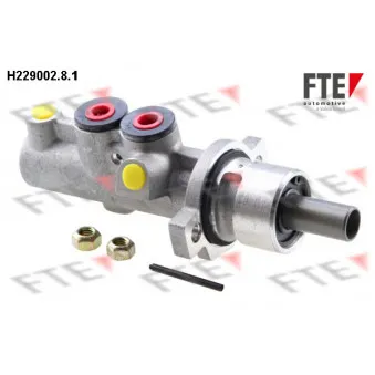 Maître-cylindre de frein FTE H229002.8.1