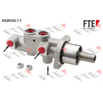 Maître-cylindre de frein FTE H229122.7.1
